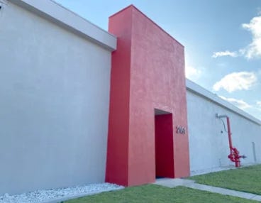 Engrance to Nutrition Laboratories at 2151 Logan Street Clearwater Florida