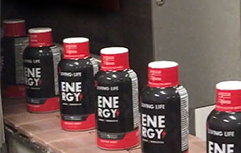 Energy shot manufacturing and co-packing at Nutrition Labs in Clearwater, Florida