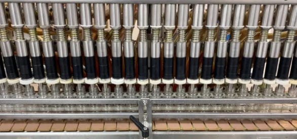 Filler for energy shots and other beverages at Nutrition Laboratories